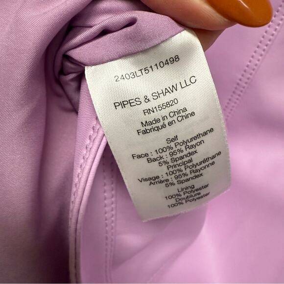 Veronica Beard Ozuna Faux Leather Jacket - Picture 5 of 6